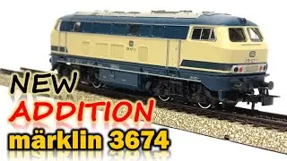 Just in! M&auml;rklin 3674 (DB class/BR 216) - Non Runner - Repair