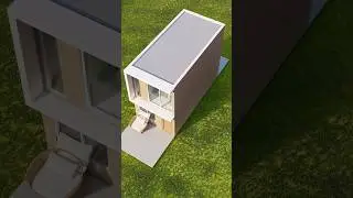 CASA DE 3X6 METROS EN NUESTRO CANAL #arquitectura #planosdecasas #house #shorts