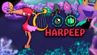 HARPEEP on Ethereal Island [ANIMATED] My Singing Monsters (Ethereal Dissonance 4/5)