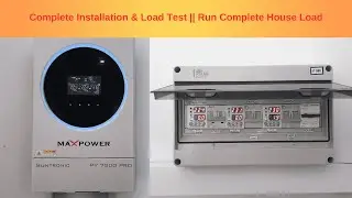 MaxPower Suntronic PV7000 || Without Battery Load Test.