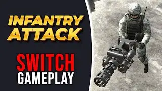 Infantry Attack - Nintendo Switch Gameplay
