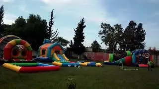 Juegos acu&aacute;ticos para eventos escolares y fiestas infantiles
