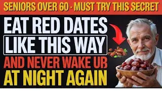 SENIORS Can&rsquo;t Sleep Through the Night? Use Red Dates This Way for Deep Rest in a Few Nights!