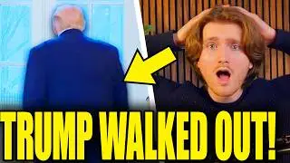 PANIC! CONFUSED Trump WALKS AWAY Mid-Meeting &hellip; Handlers PANIC!