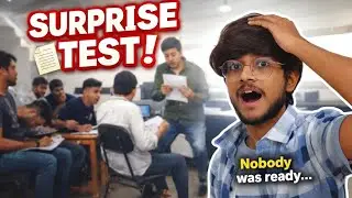 College Me Achanak Surprise Test 😱