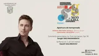 S. RACHMANINOFF. Piano Concerto No 3 (Guanajuato, Mexico) - Gryaznov