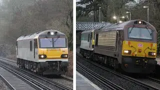THUNDERBIRDS ARE GO! Class 92044 cause chaos on the SEML Sandling 12/01/2026.
