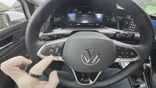 VOLKSWAGEN Golf VIII &ndash; How to Enable and Manage Cruise Control