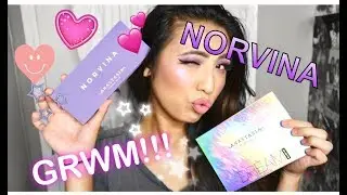 GRWM First Impressions: Anastasia Beverly Hills NORVINA Palette & Dream Glow Kit!