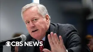 Mark Meadows' text messages about 2020 election leaked