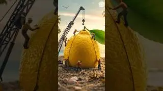 Ai Miniature Harvesting | Wait for End😲! #miniature #miniaturefarming #miniatureworkers