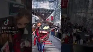 Venom Puppet Cosplay at New York Comic Con 2022 Best Cosplay