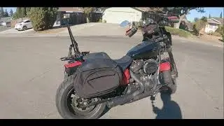 Leather Pro Saddlebags, M8 Softail Unboxing, Installation and First Impressions