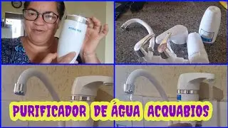 #vlog Wilson instalou o purificador de água. Acquabios