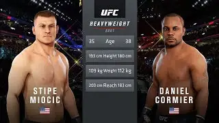 UFC 3| Stipe Miocic vs Daniel cormier| Stipe dominates DC in wrestling