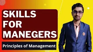 Management skills in Bengali || Skills for Managers in Business || Principles of Management