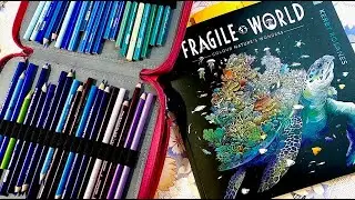 Adult Coloring in Fragile World