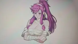 Marisa Mummy Fire Emblem Heroes FEH - Drawing