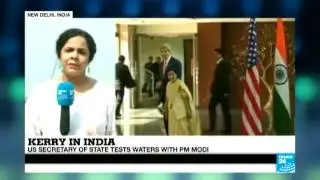 John Kerry in India