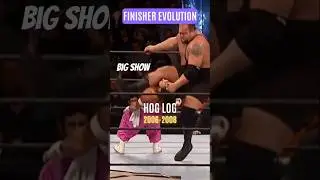 Every FINISHER of the Big Show ! #shorts #wwe