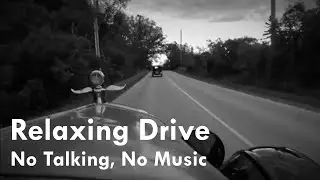 Soundscape. Gentle driving sounds, No Talking, No Music. Reidsville Loop July 2022.