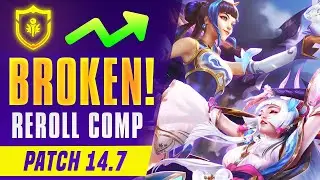 New Broken Reroll Comp in Patch 14.7 | TFT Set 11