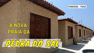 obra de revitalização da Praia da Pedra do sal em Parnaíba está quase finalizada.