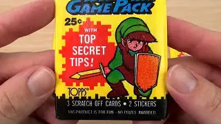 Nintendo Game Pack Cards from 1989