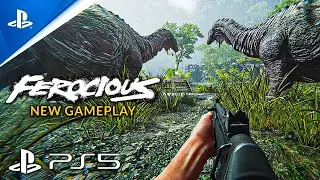 FEROCIOUS Gameplay Demo | New SURVIVAL HORROR SHOOTER like DINO CRISIS