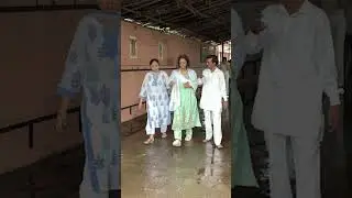 Tulsi Kumar at the funeral of her sister, Tishaa Kumar, daughter of Krishna Kumar