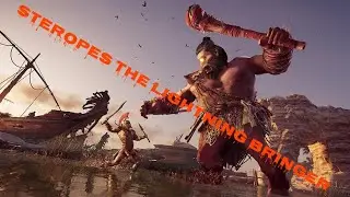 Defeating Steropes The Lightning Bringer EASY Assassin's Creed Odysee