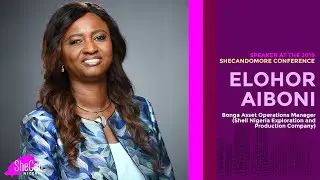 Elohor Aiboni (NNPC/SNEPCO) Speaks at the SheCan Do More 2019 Conference || SheCan Nigeria
