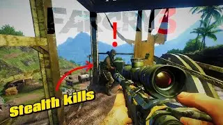 Farcry 3 🚩стелс-убийства освобождение аванпоста #farcry3 #геймплей #стелс #игра