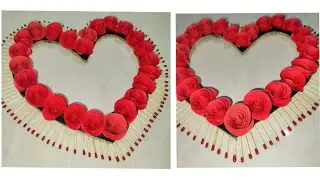 Awesome Wall Hanging Craft Idea || Using Matchsticks || DIY Craft Idea || Best Out Of Waste ||