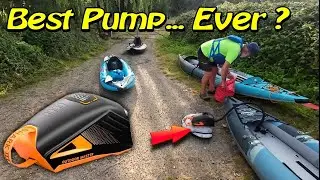 Насос для надувного каяка с веслом Outdoor Master Shark 3 &mdash; обзор теста