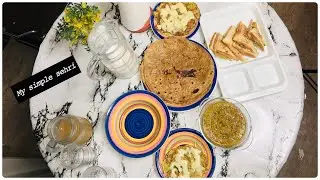 My simple sehri routine/ jo socha lkn Wo ho na saka/Annie malik
