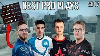 CS:GO - BEST PRO PLAYS OF 2017 #2 ft. xms, NiKo, rain, shox, shroud & MORE! (Insane Highlights)