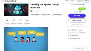 Educative - Tutorial - Lesson 1 - System Design