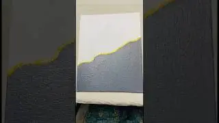 Canvas background painting | Yass calligraphy art #art #shortvideo #viralvideo #calligraphyart