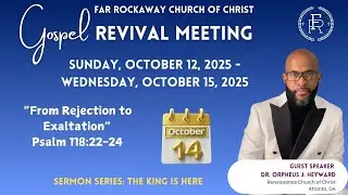 Gospel Revival featuring Dr. Orpheus J. Heyward