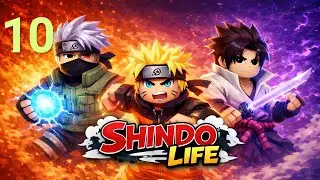 Roblox shindo life (10.) b&ouml;l&uuml;m 😱(Shukaku kestik)😱