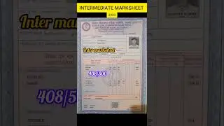 BIHAR BOARD INTERMEDIATE MARKSHEET 2023#bseb#Result#Inter#exam#topper