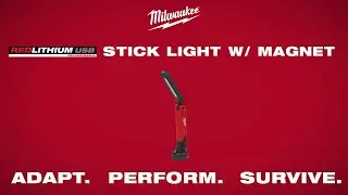 Milwaukee&reg; REDLITHIUM&trade; USB Stick Light W/ Magnet
