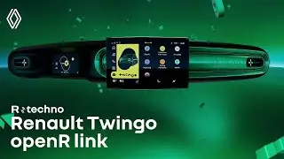 R:Techno: het OpenR Link-multimediasysteem aan boord van&nbsp; #Renault #Twingo #ETech #electric