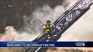 Elizabeth Forward High School building to reopen after fire
