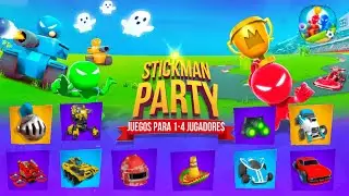 Stickman party UPDATE 2021 - NEW TANKS | NEW CARS | NEW HATS gameplay ( android / ios )