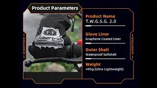 Seibertron T.W.G.S.G 2.0 Waterproof Windproof Super Grip Anti Slip Motorcycle Glove Rain Cover