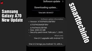 Samsung Galaxy A70 Starts Receiving Android 10-Based One UI 2.0 Update