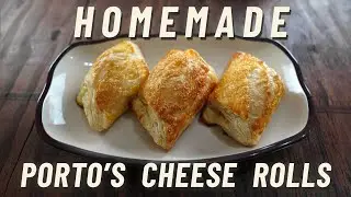 How to make Cheese Rolls | Homemade Porto's Cheese Rolls