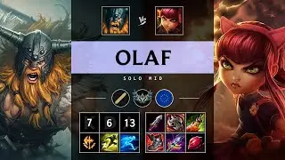 Olaf Mid vs Annie - EUW Challenger Patch 25.17